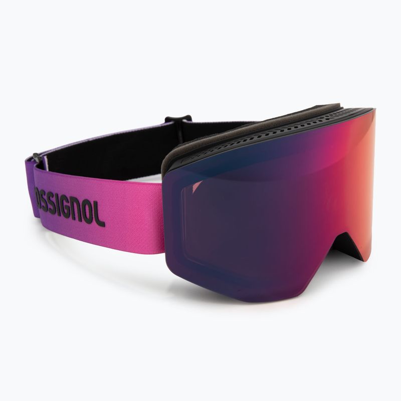 Скиорска маска Rossignol Otava S purple/persimmon