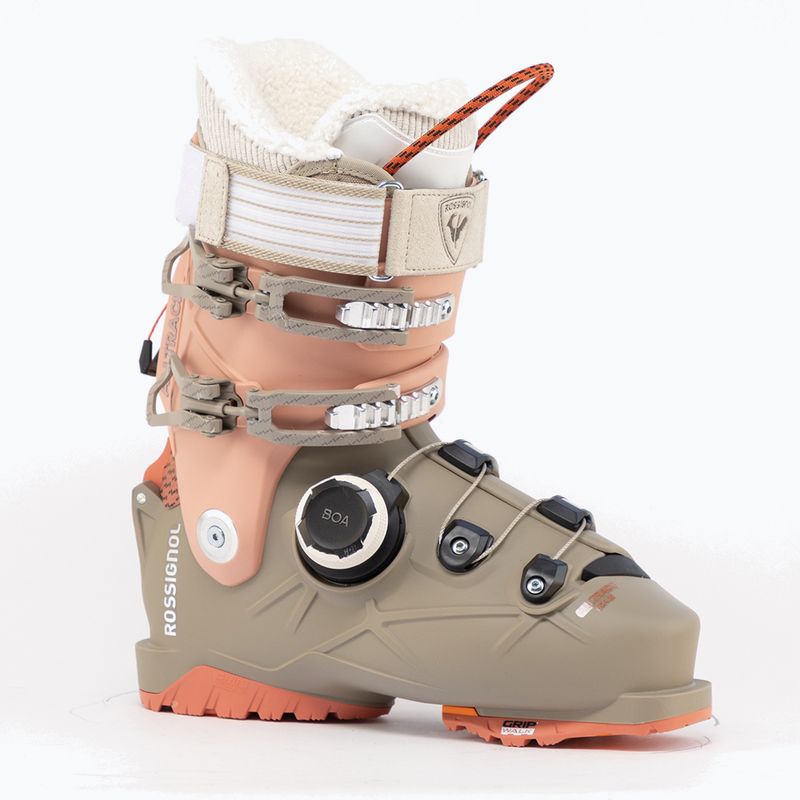 Дамски ски обувки Rossignol Alltrack 90 BOA GW W khaki/peach 6