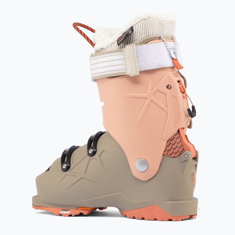 Дамски ски обувки Rossignol Alltrack 90 BOA GW W khaki/peach 8