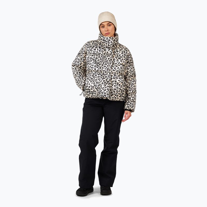 Дамско пухено яке Rossignol Aretu Allover Down nature wild leopard print 2