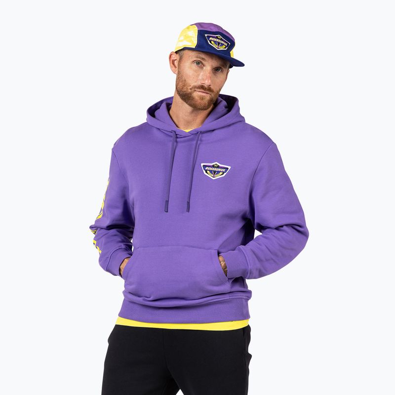 Суитшърт Rossignol Super Hoodie super violet 2