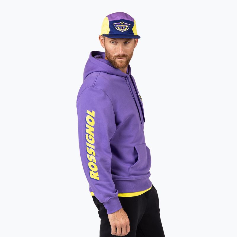Суитшърт Rossignol Super Hoodie super violet 5