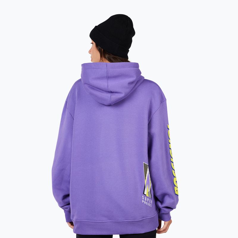 Суитшърт Rossignol Super Hoodie super violet 10