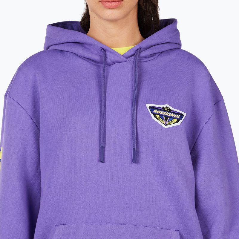 Суитшърт Rossignol Super Hoodie super violet 13