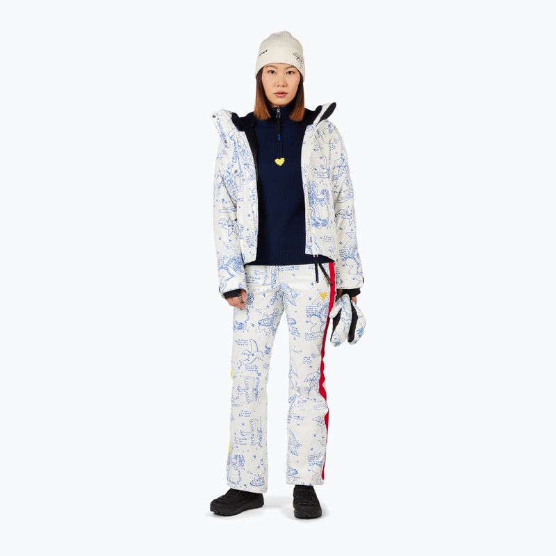 Дамски скиорски панталони Rossignol JCC Sublim snow angel artic print 2