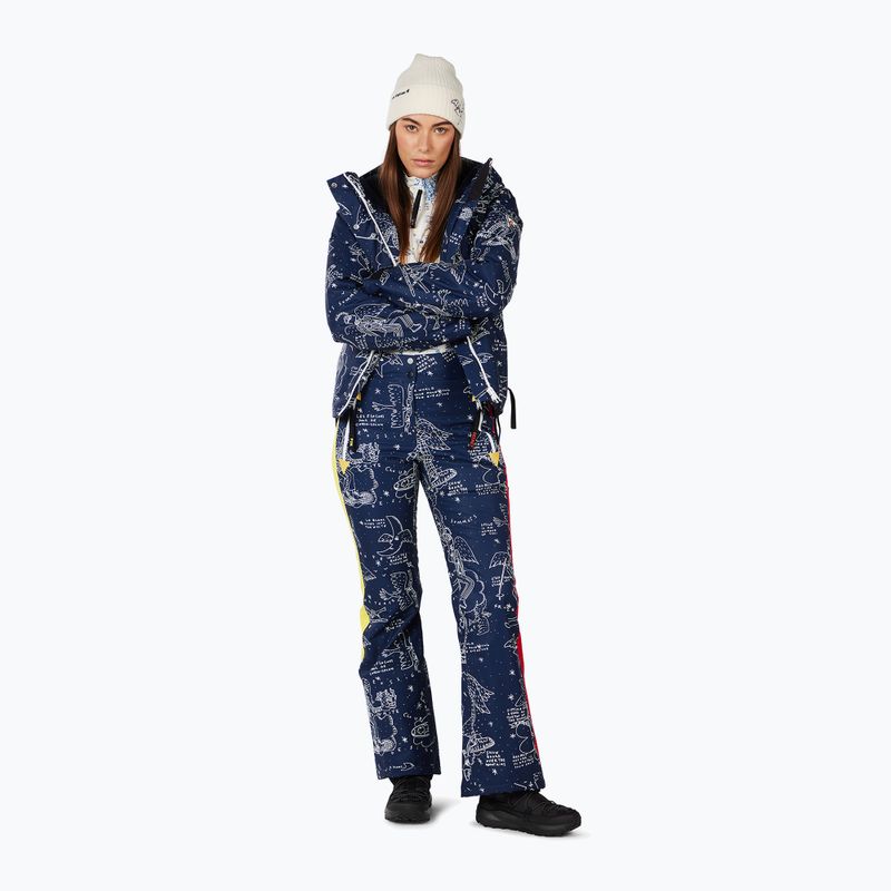 Дамски скиорски панталони Rossignol JCC Sublim snow angel cosmic print 2