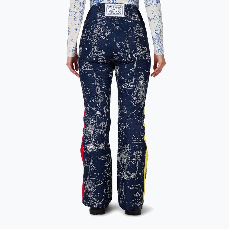 Дамски скиорски панталони Rossignol JCC Sublim snow angel cosmic print 3