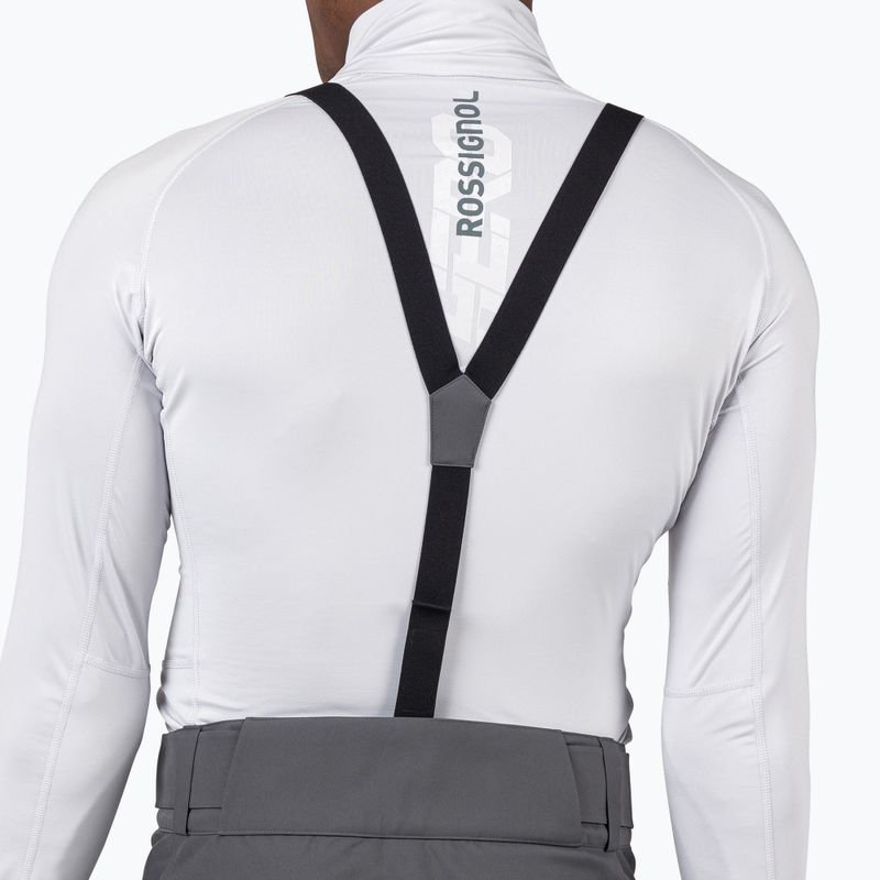 Мъжки скиорски панталони Rossignol Hero Insulated onyx grey 5