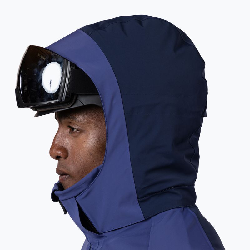 Мъжко скиорско яке Rossignol Blackside future blue 6