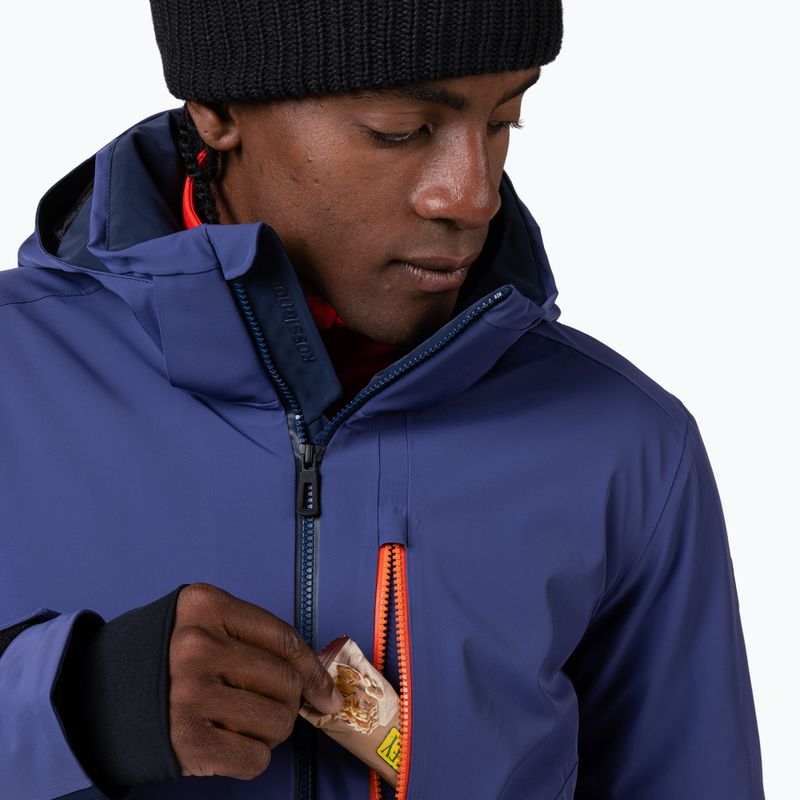 Мъжко скиорско яке Rossignol Blackside future blue 8