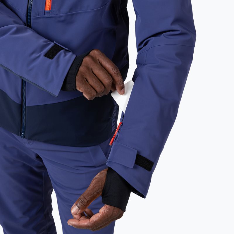 Мъжко скиорско яке Rossignol Blackside future blue 11