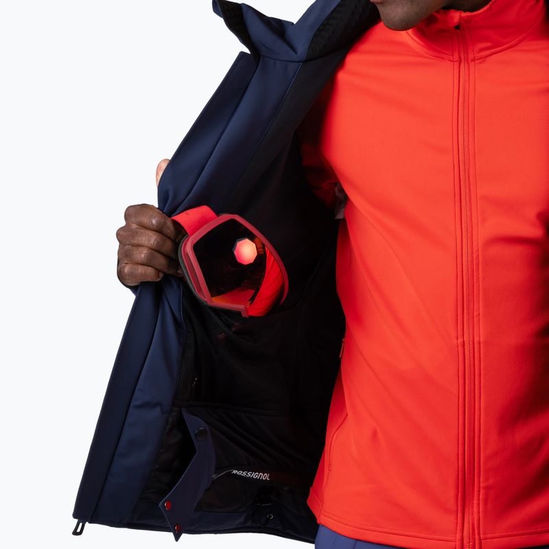 Мъжко скиорско яке Rossignol Blackside future blue 16