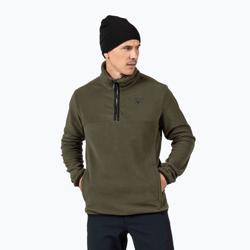 Мъжки суитшърт Rossignol Strawpile Fleece Hz olive shadow