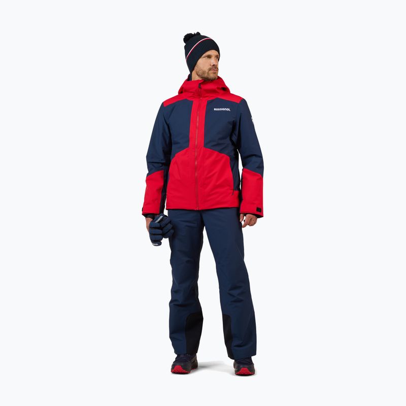 Мъжко скиорско яке Rossignol Rochrun Insulated sports red 2