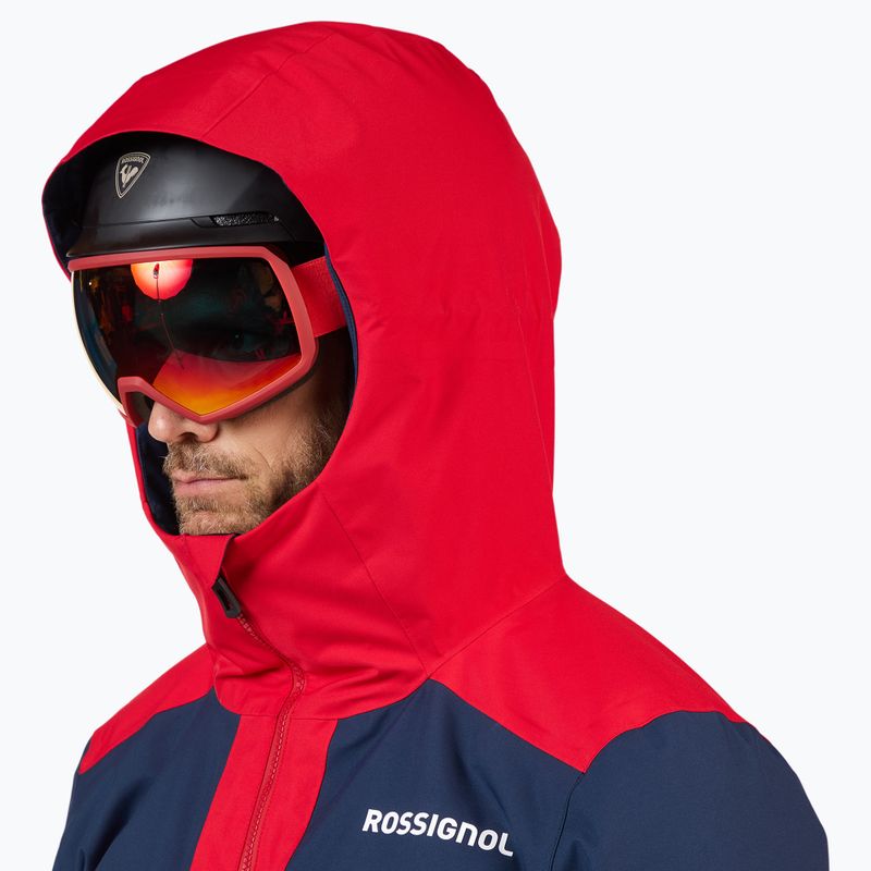 Мъжко скиорско яке Rossignol Rochrun Insulated sports red 5