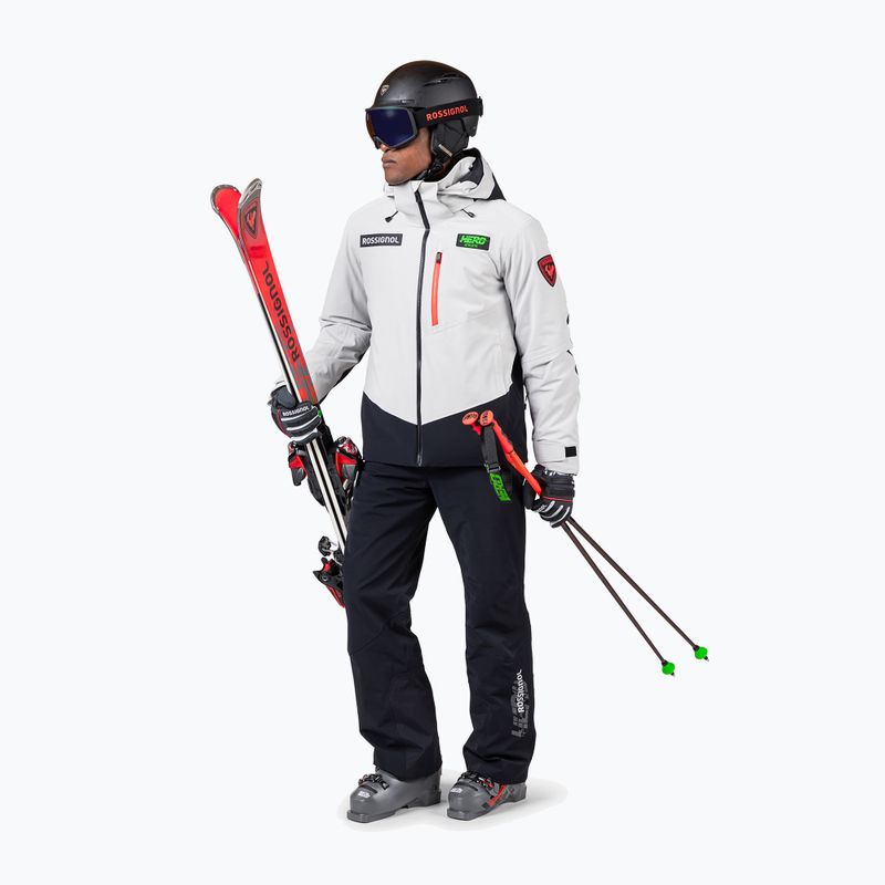 Мъжко скиорско яке Rossignol Hero Blakside Insulated soft grey 2