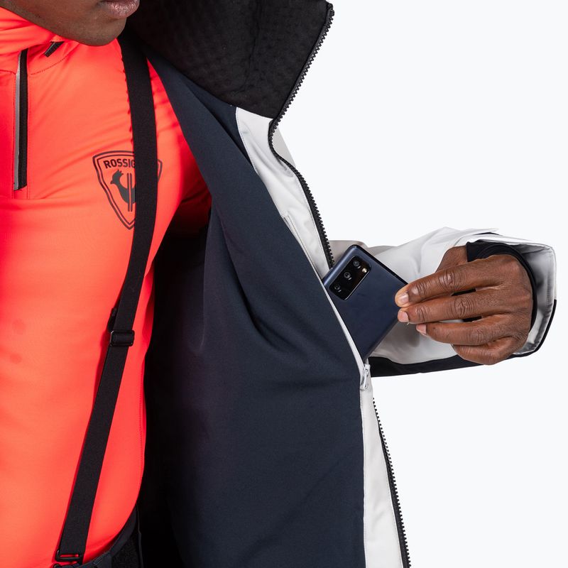 Мъжко скиорско яке Rossignol Hero Blakside Insulated soft grey 14