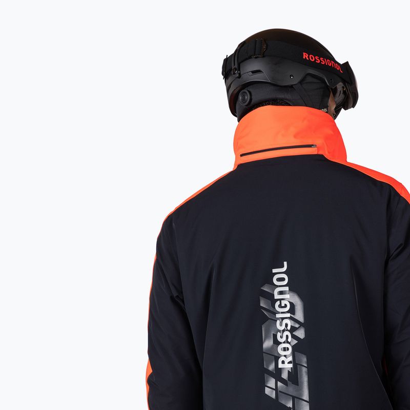 Мъжко скиорско яке Rossignol Hero Blakside Insulated neon red 5