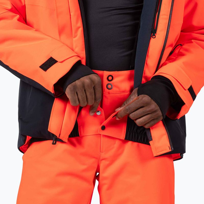 Мъжко скиорско яке Rossignol Hero Blakside Insulated neon red 15