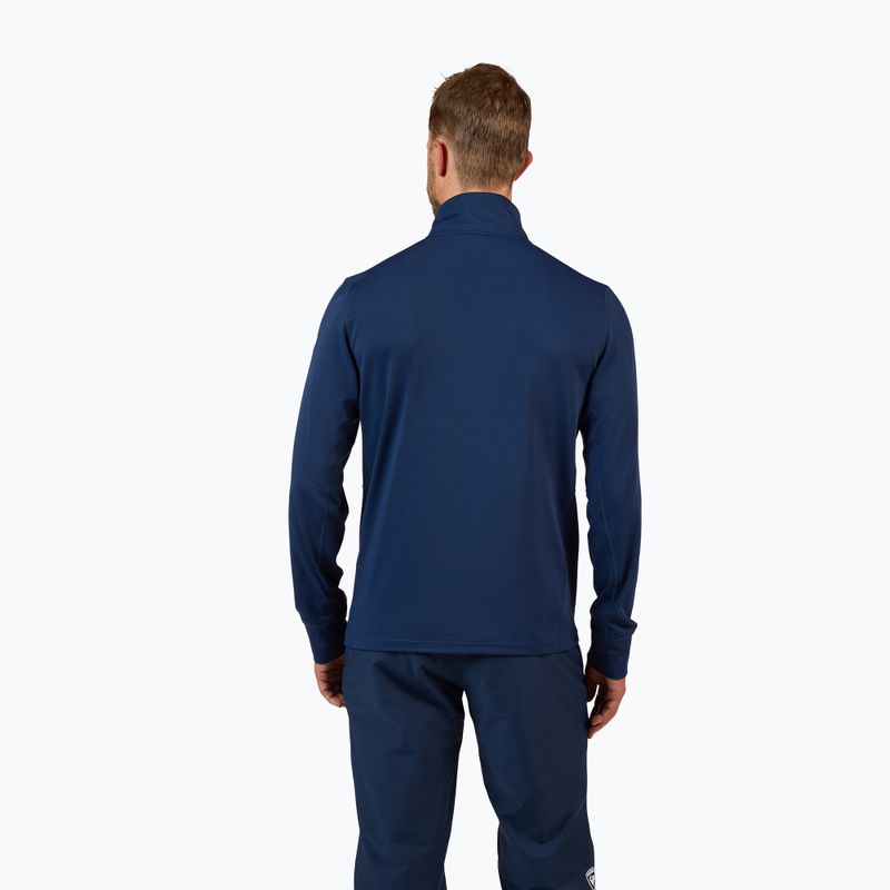 Мъжки скиорски суитшърт Rossignol Mid Layer Stertch Half Zip dark navy 3