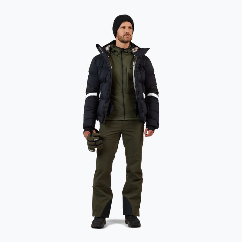 Мъжки суитшърт Rossignol Blackside Mix Full Zip Hoodie Fleece olive shadow 2