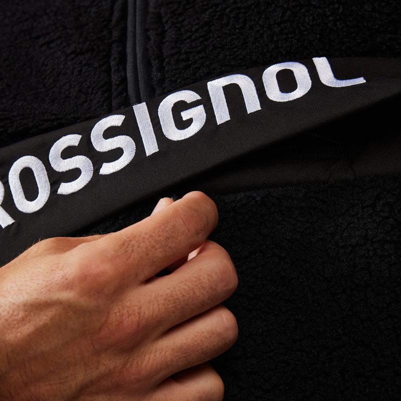 Мъжки суитшърт Rossignol Alltrack Anorak Fleece black 7
