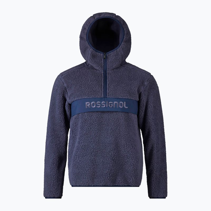 Мъжки суитшърт Rossignol Alltrack Anorak Fleece true night blue 8