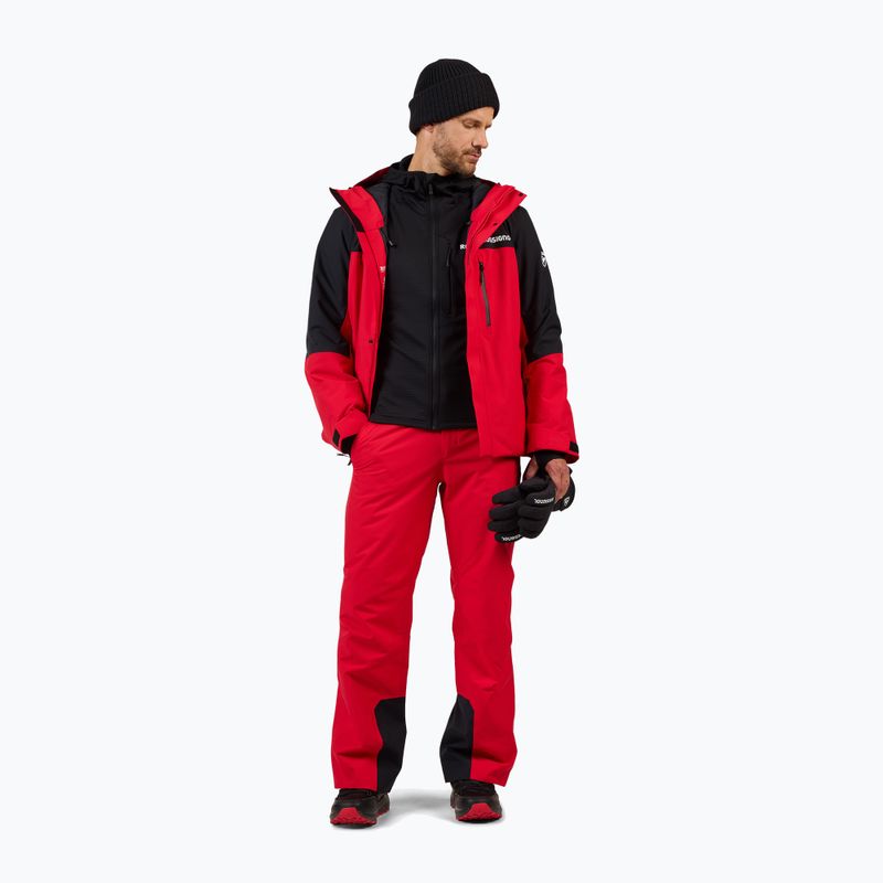 Мъжки скиорски панталони Rossignol Insulated Ski sports red 2