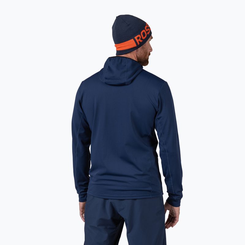 Мъжки поларен суитшърт Rossignol Mid Layer Stretch Hoodie dark navy 3