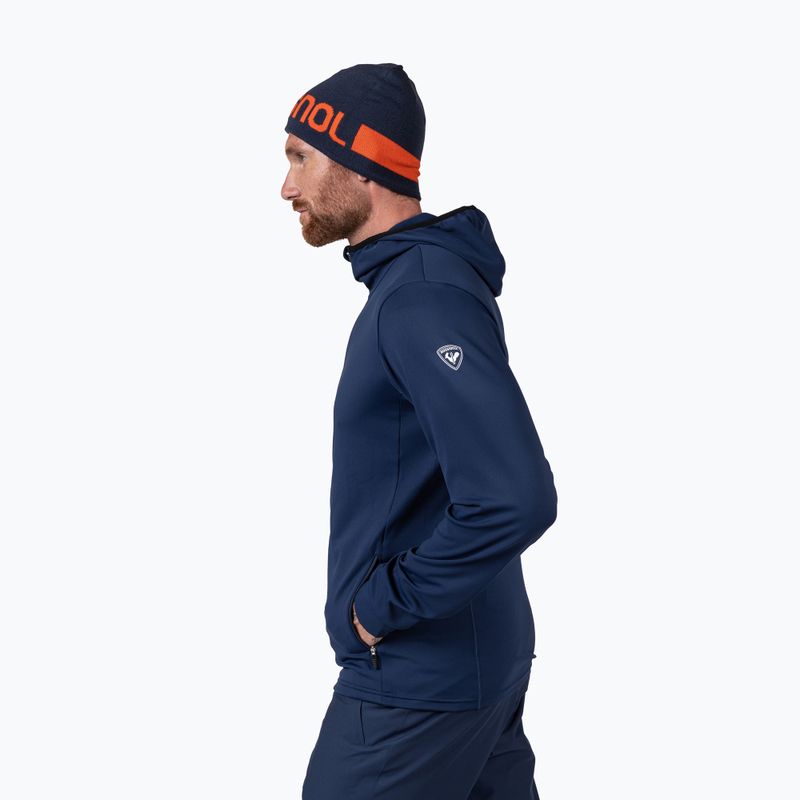 Мъжки поларен суитшърт Rossignol Mid Layer Stretch Hoodie dark navy 4