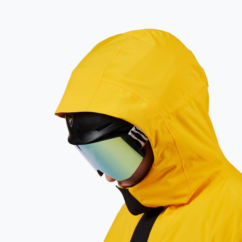 Мъжко скиорско яке Rossignol Desafio 2L Shell saffron ylw 5