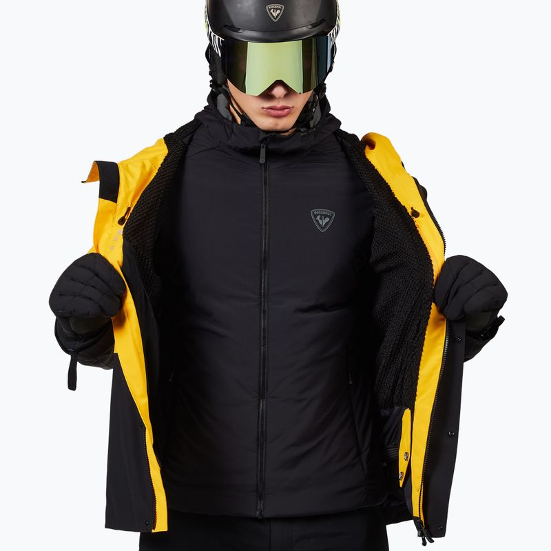 Мъжко скиорско яке Rossignol Desafio 2L Shell saffron ylw 15