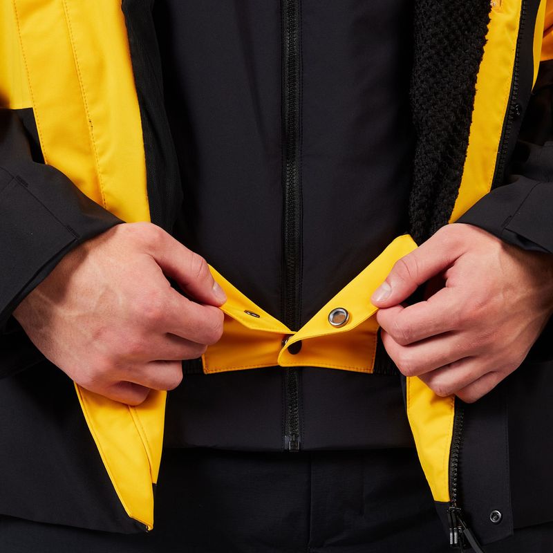 Мъжко скиорско яке Rossignol Desafio 2L Shell saffron ylw 18