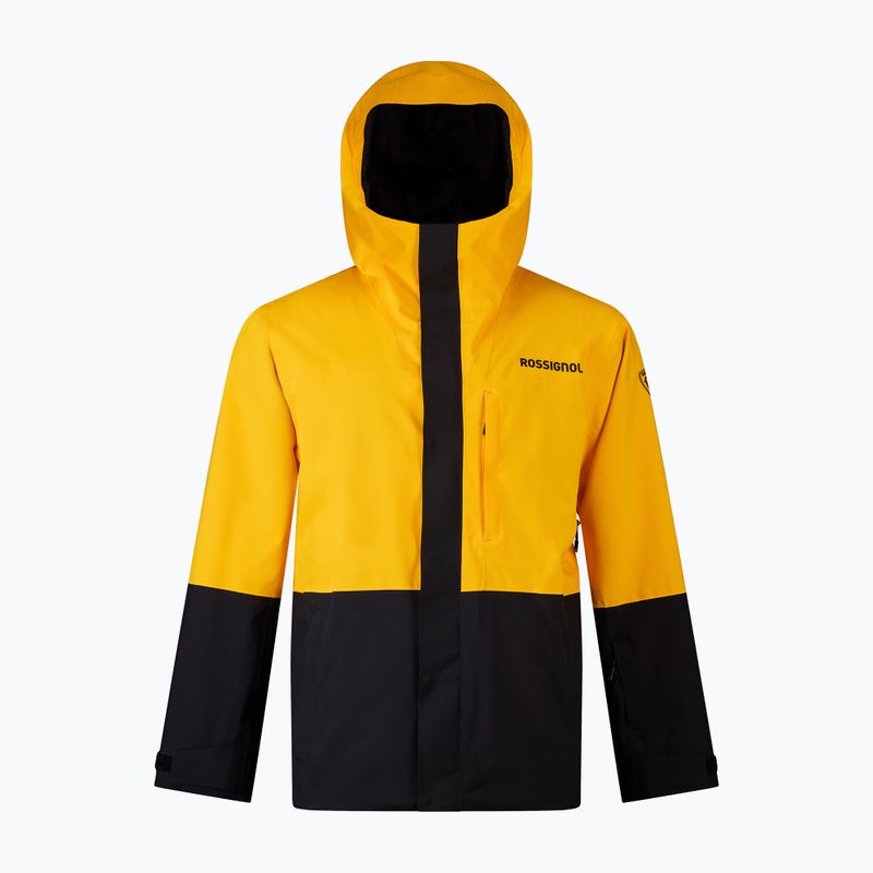 Мъжко скиорско яке Rossignol Desafio 2L Shell saffron ylw 19