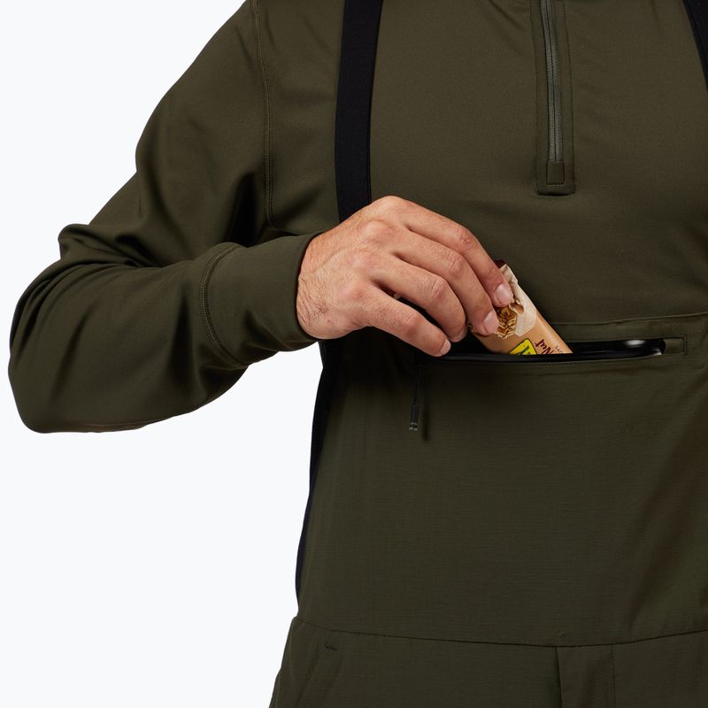 Мъжки скиорски панталони Rossignol Outerlimits Insulated Bib olive shadow 5