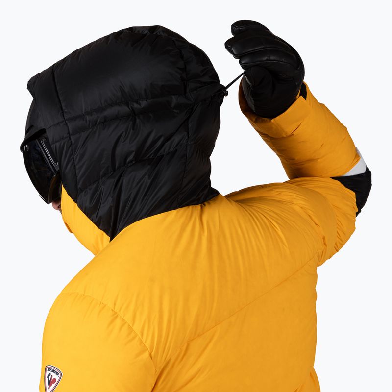 Мъжко скиорско яке Rossignol Daille Down saffron ylw 6