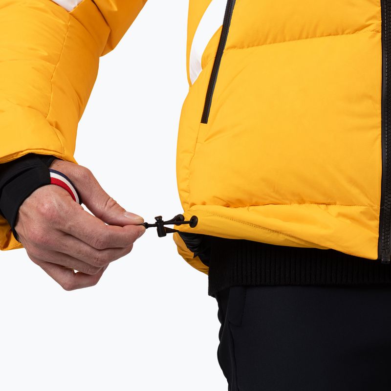 Мъжко скиорско яке Rossignol Daille Down saffron ylw 11