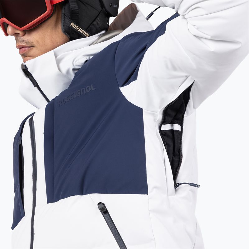 Мъжко скиорско яке Rossignol Ciastel Down Mix dark navy 10