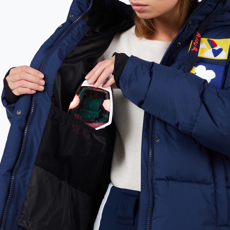 Дамско скиорско яке Rossignol JCC Allsnow Down cosmic blue 12