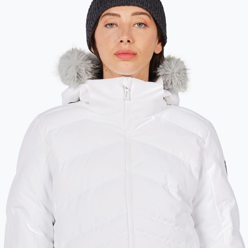 Дамско скиорско яке Rossignol Staci Insulated white 5