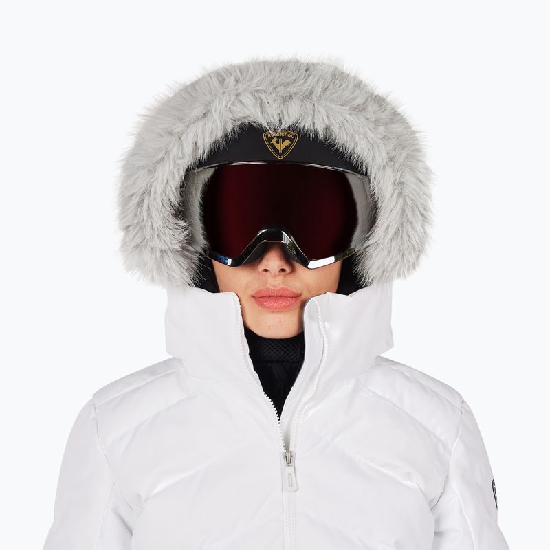 Дамско скиорско яке Rossignol Staci Insulated white 6