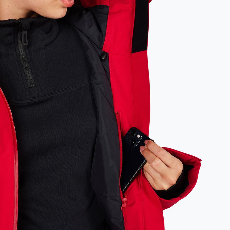 Дамско скиорско яке Rossignol Rochrun Insulated ruby red 15