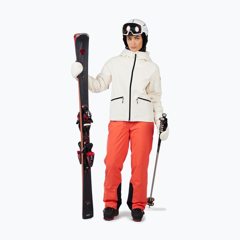 Дамско скиорско яке Rossignol Rochrun Insulated nature white 2