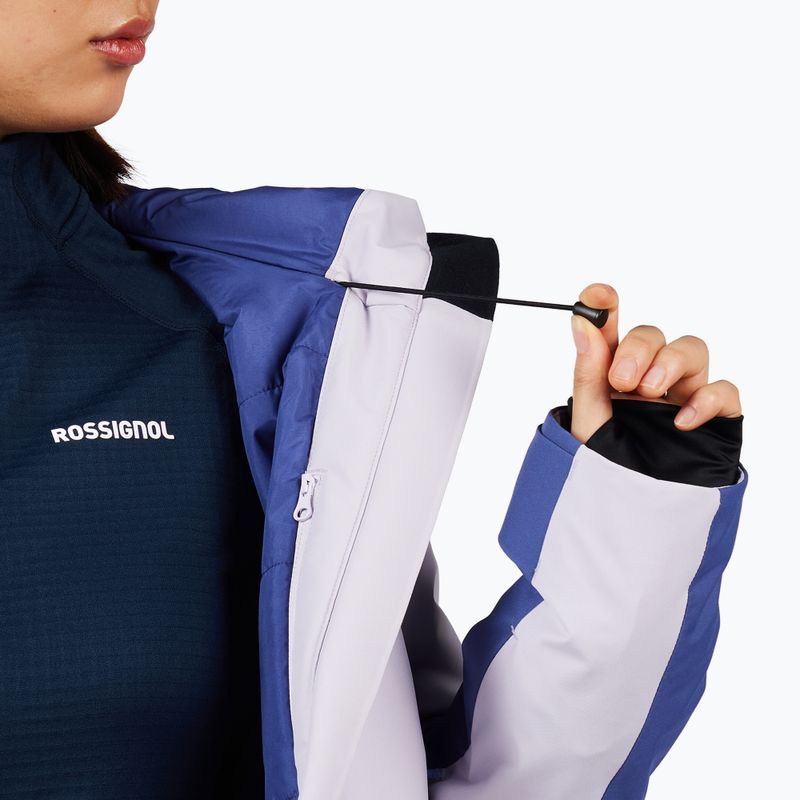 Дамско скиорско яке Rossignol Rochrun Insulated galactic lilac 16