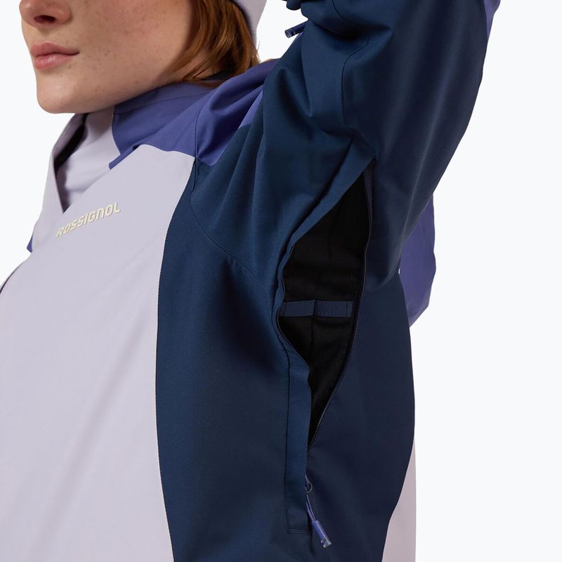 Дамско скиорско яке Rossignol Velika Insulated galactic lilac 9