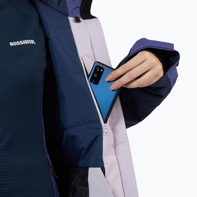 Дамско скиорско яке Rossignol Velika Insulated galactic lilac 11
