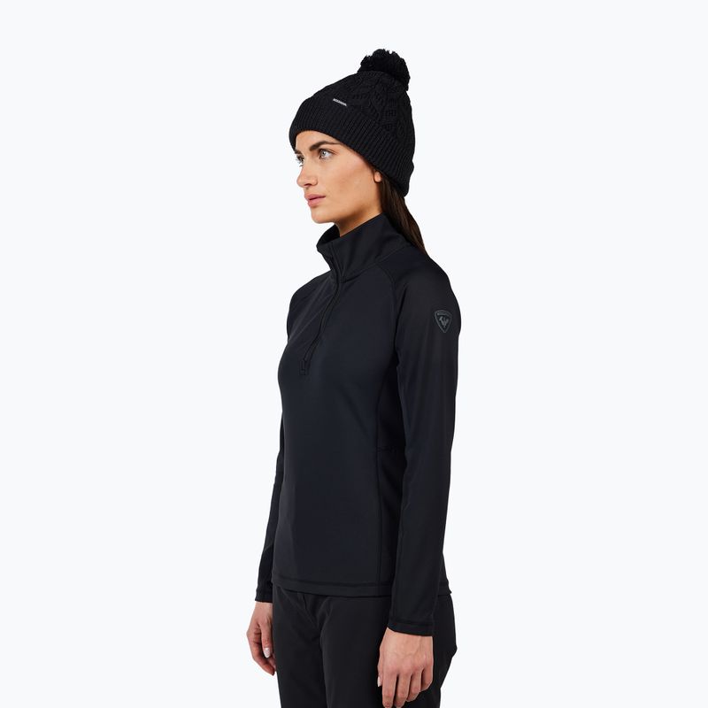 Дамски поларен суитшърт Rossignol Mid Layer Stretch Half Zip black 4