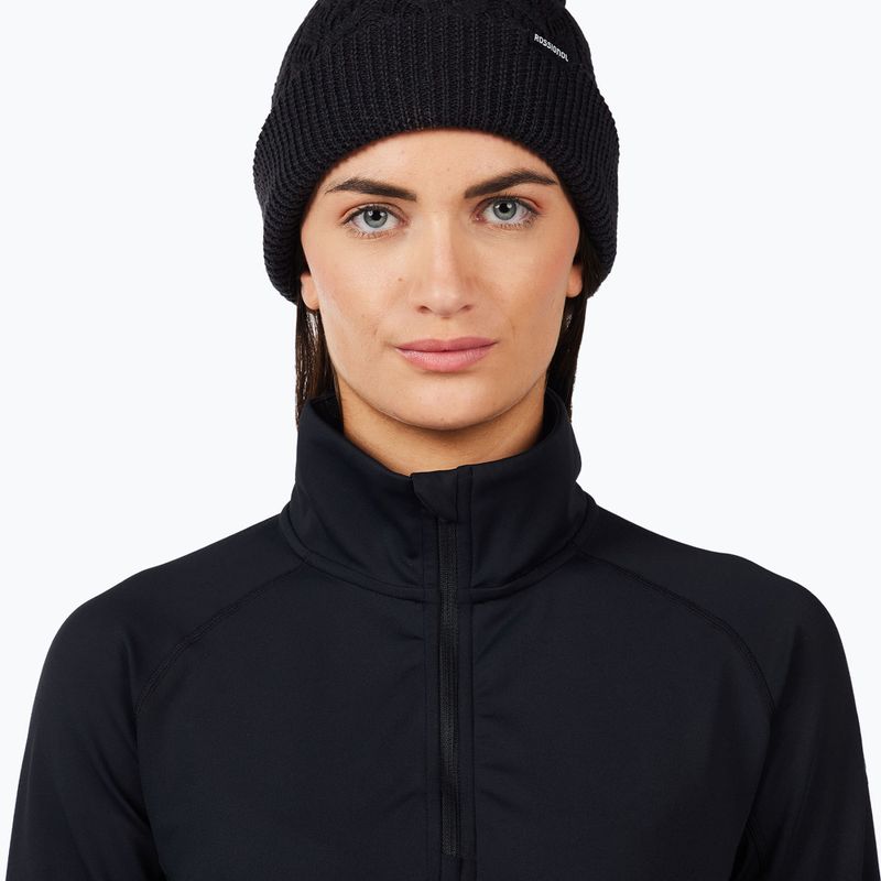 Дамски поларен суитшърт Rossignol Mid Layer Stretch Half Zip black 5