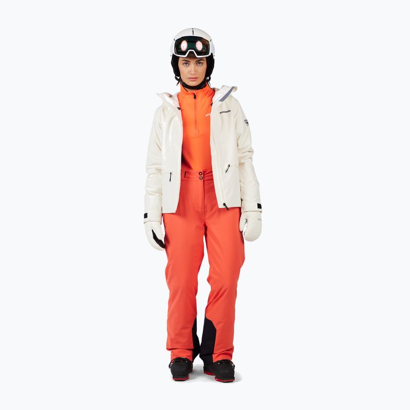 Дамски скиорски панталони Rossignol Strawpile Insulated orange flame 2