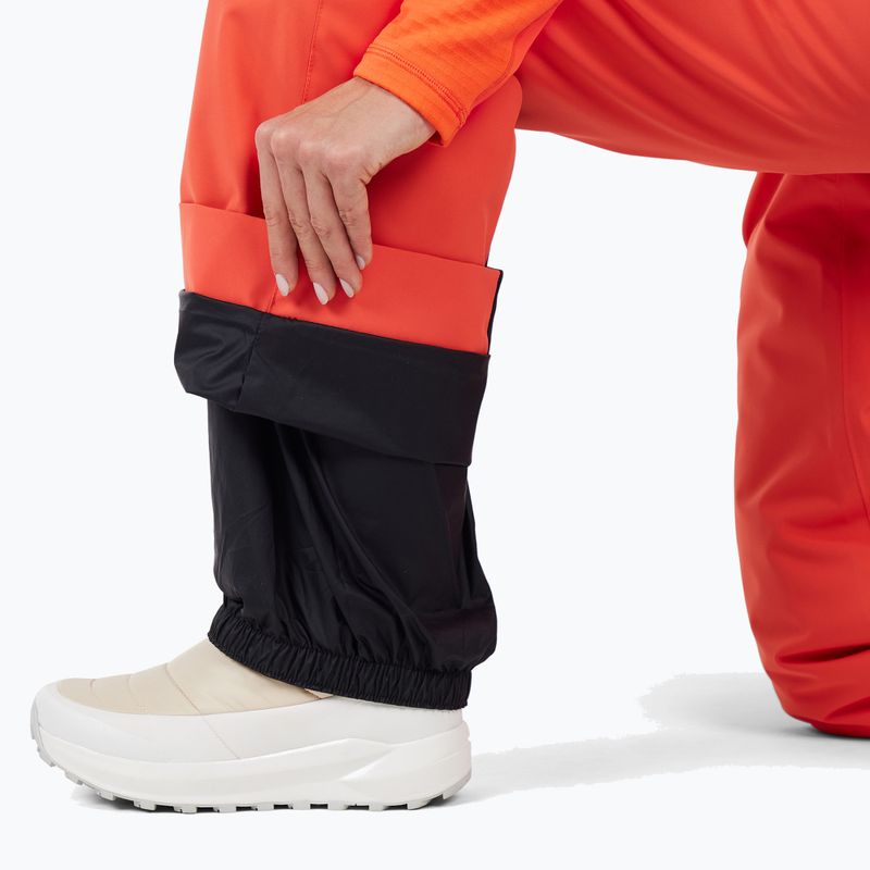 Дамски скиорски панталони Rossignol Strawpile Insulated orange flame 7